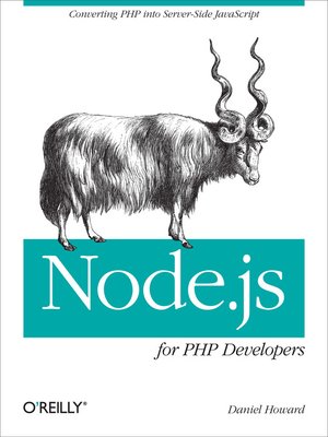 cover image of Node.js for PHP Developers